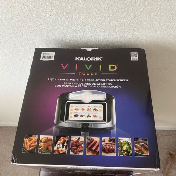 not available KALORIK Vivid Touch 7qt High-Res Touchscreen Air Fryer with - Picture 3 of 14